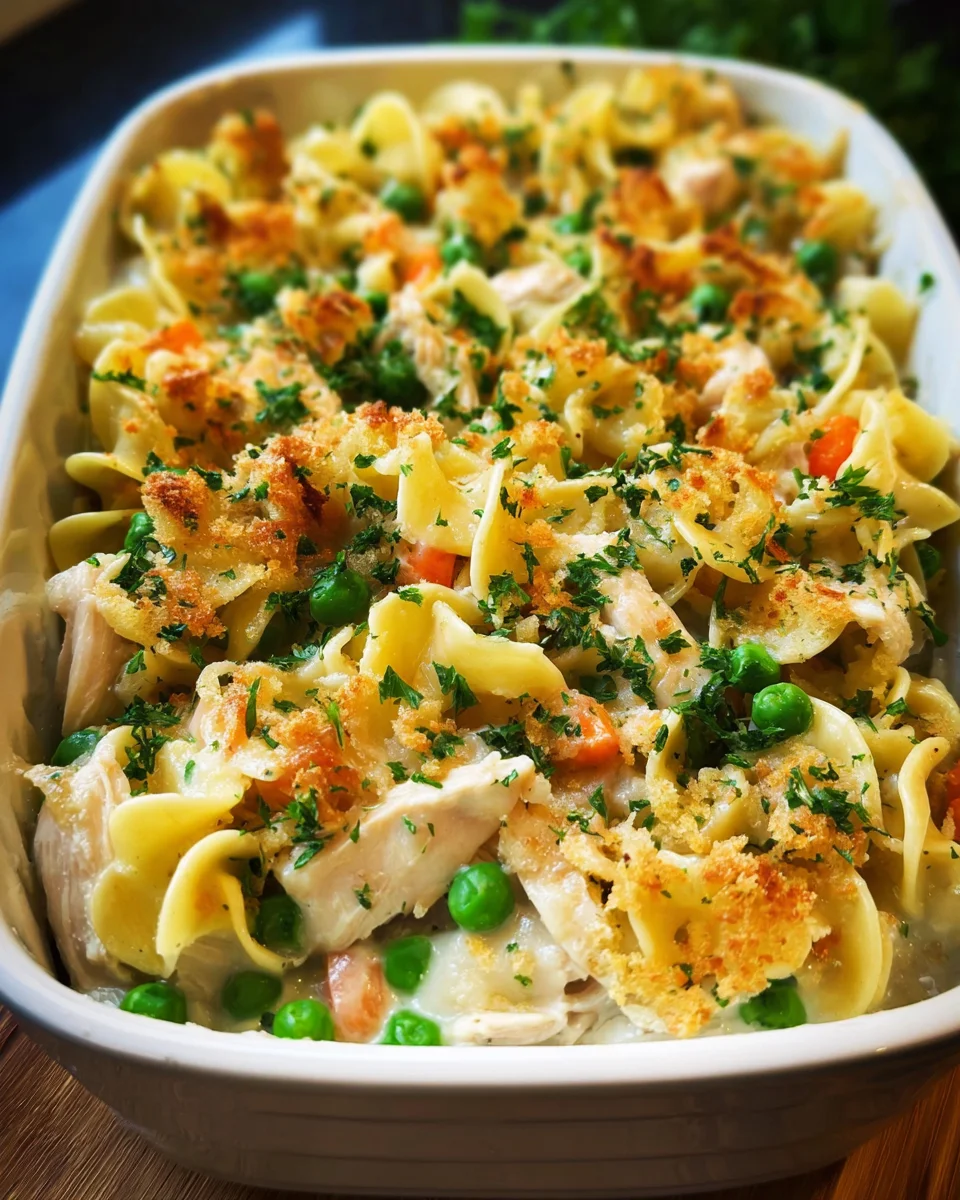 Chicken Noodle Casserole 20 Chicken