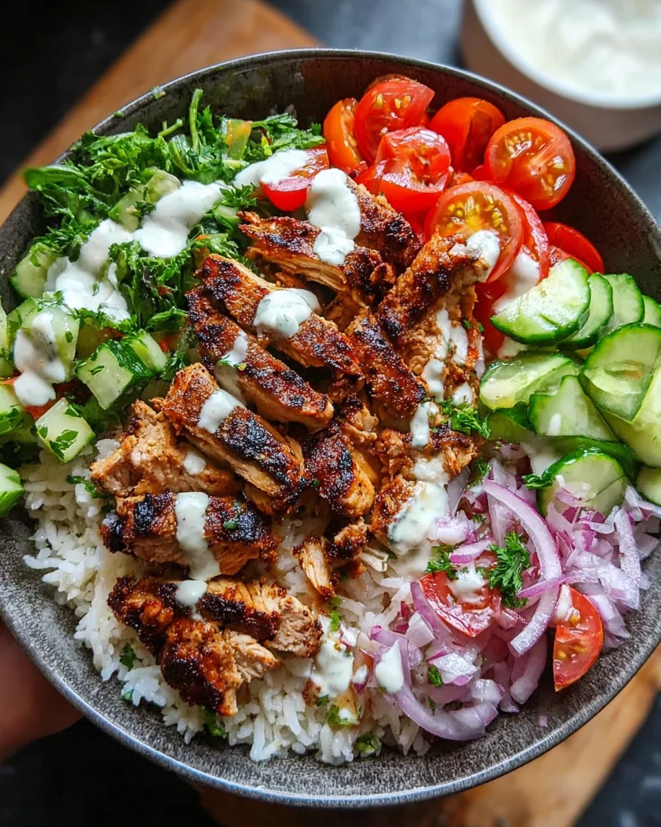 Chicken Shawarma Bowl Recipe 34 Chicken