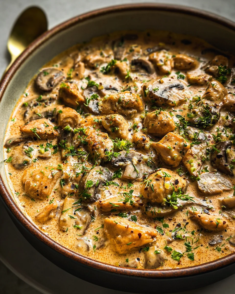 Chicken Stroganoff 21 Chicken