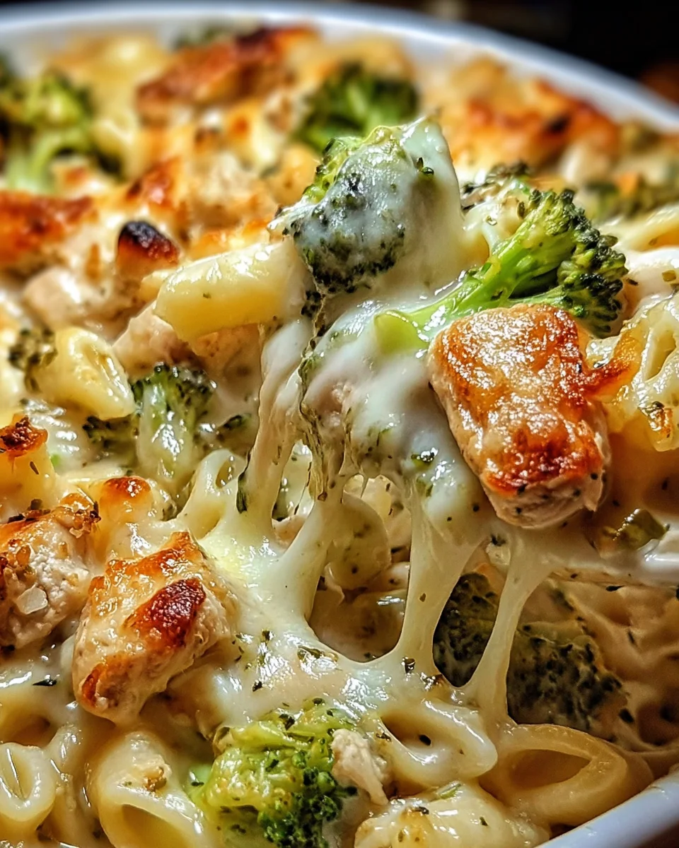 Chicken and Broccoli Alfredo Bake 21 Chicken