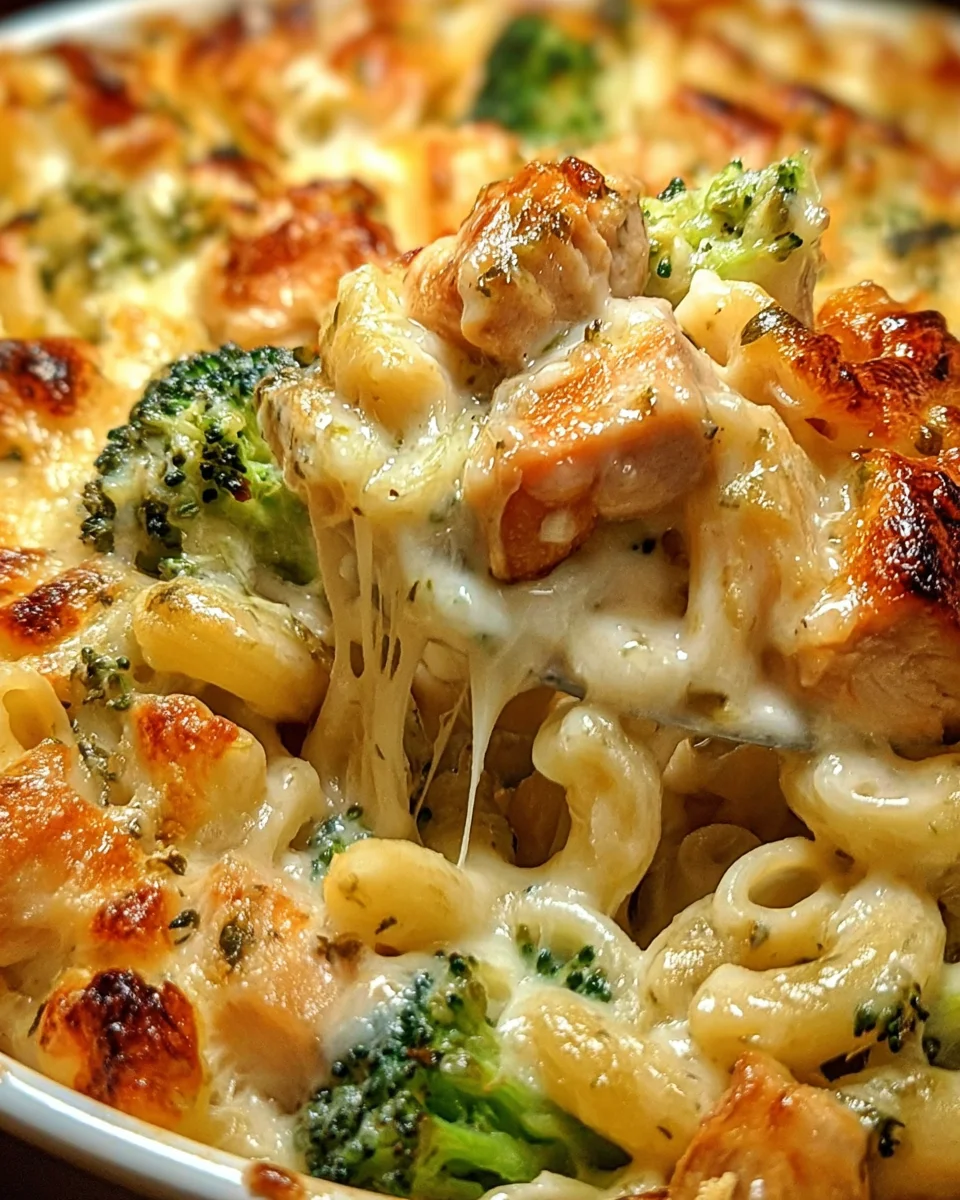 Chicken and Broccoli Alfredo Bake 22 Chicken