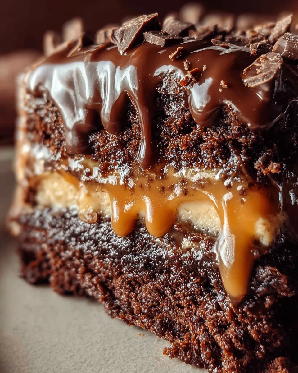 Chocolate Caramel Dump Cake Recipe