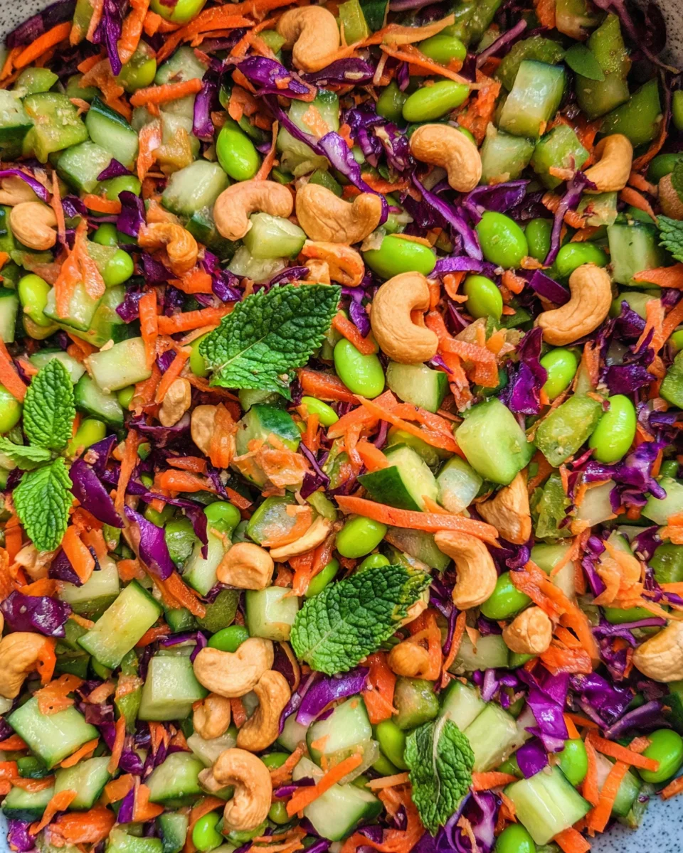 Chopped Asian Salad (Miso Dressing) 24 Chopped