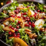 Christmas Salad with Honey Mustard Dressing
