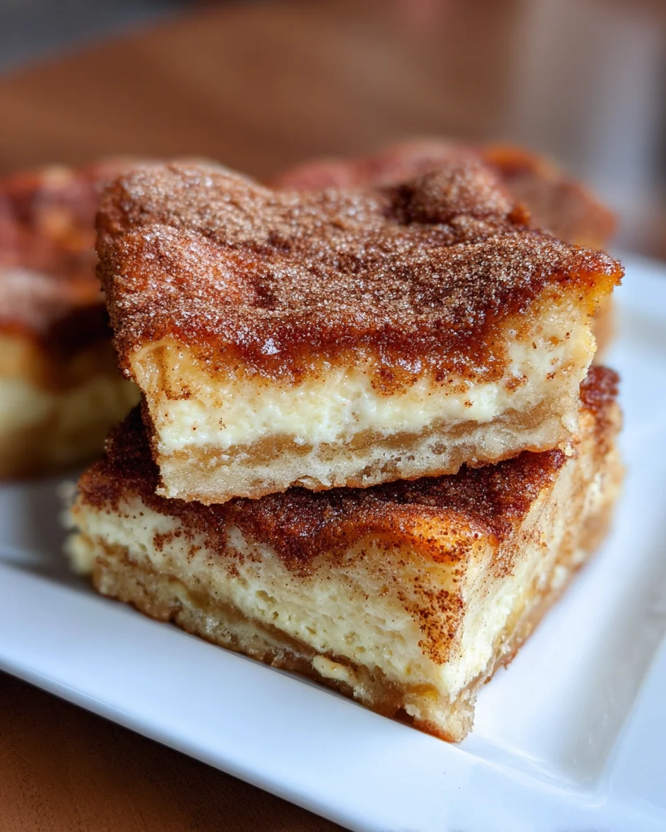 Churro Cheesecake Bars