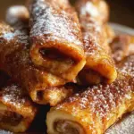 Cinnamon Roll French Toast Roll-Ups 22 Cinnamon Roll French Toast Roll-Ups
