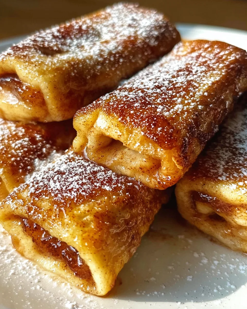 Cinnamon Roll French Toast Roll-Ups 20 Cinnamon