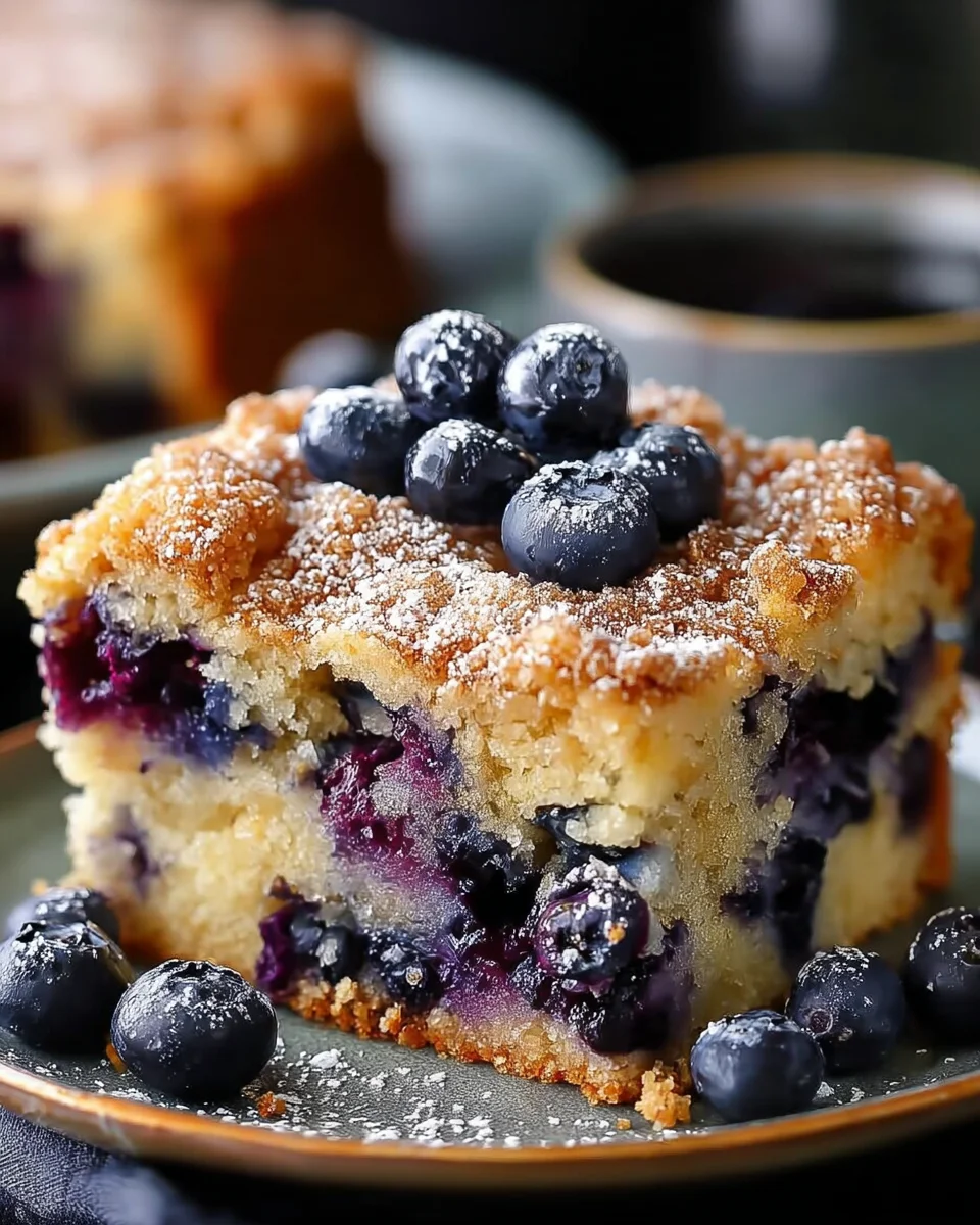 Classic Blueberry Buckle