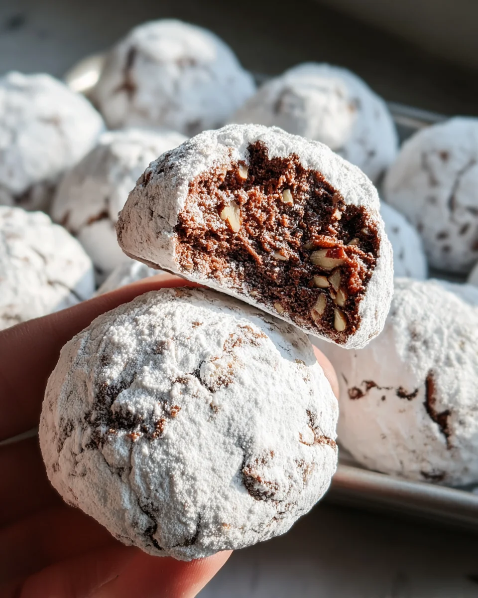 Classic Chocolate Snowball Cookies 20 Classic