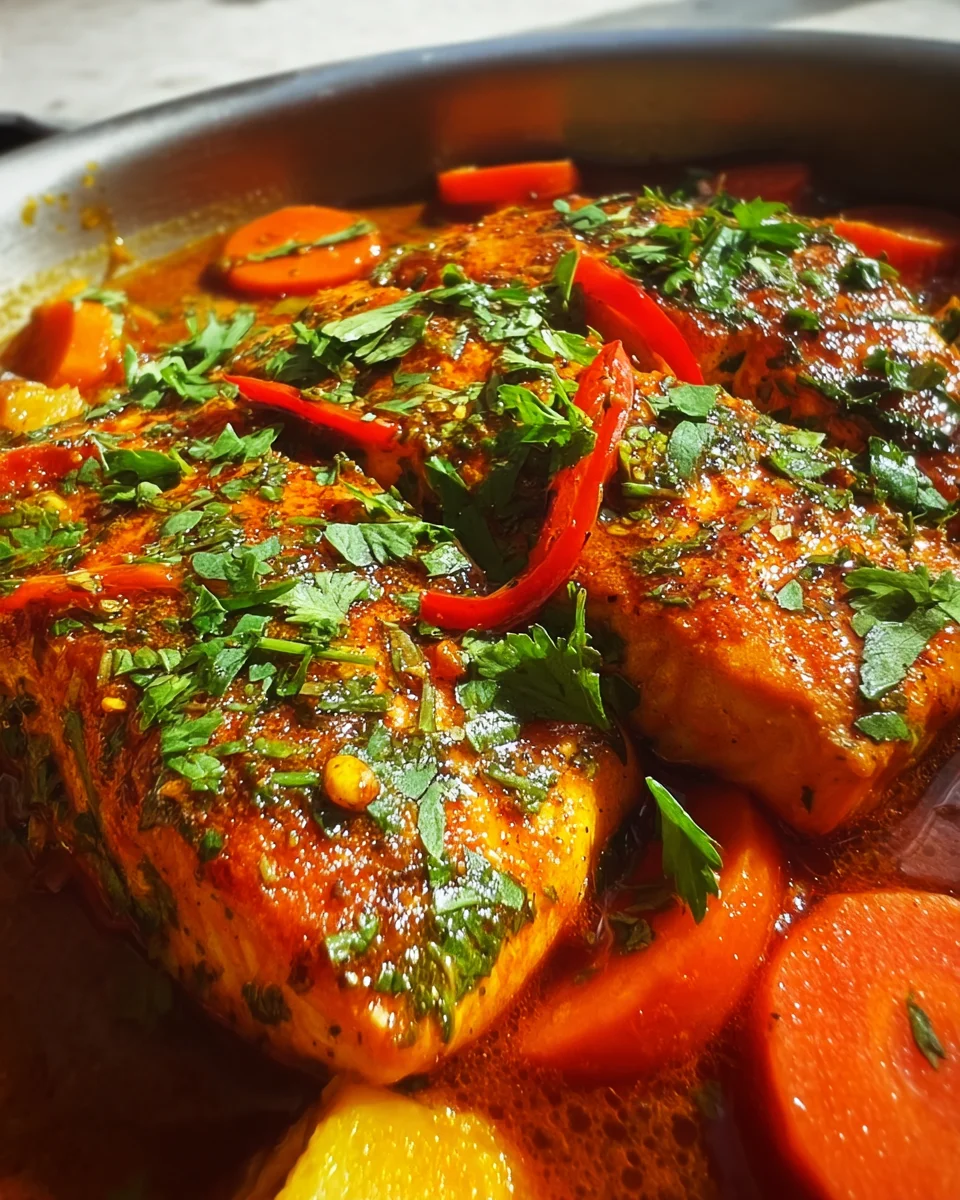Classic Spicy Moroccan Fish in Rich Sauce 24 Classic