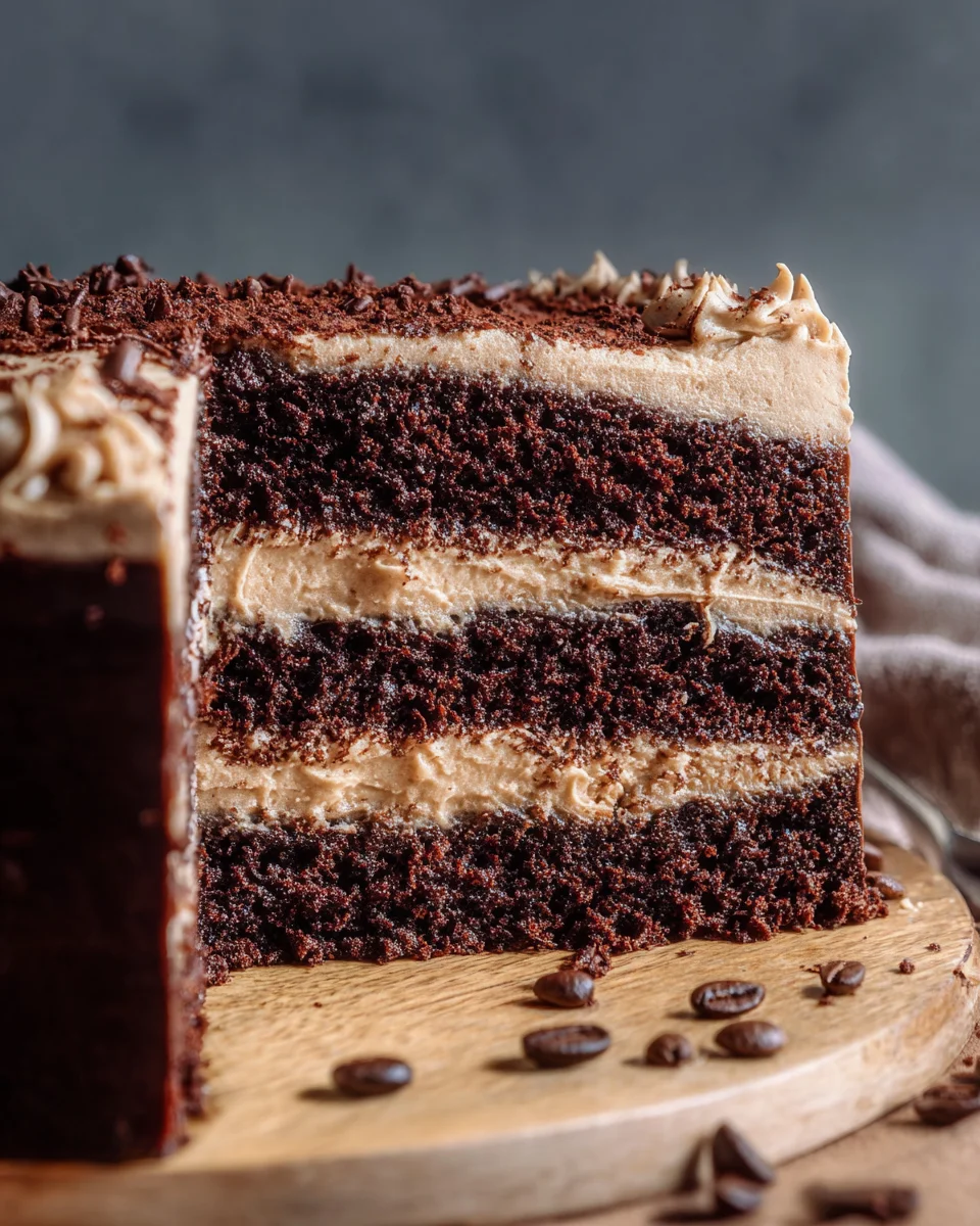 Coffee Chocolate Cake 32 Coffee