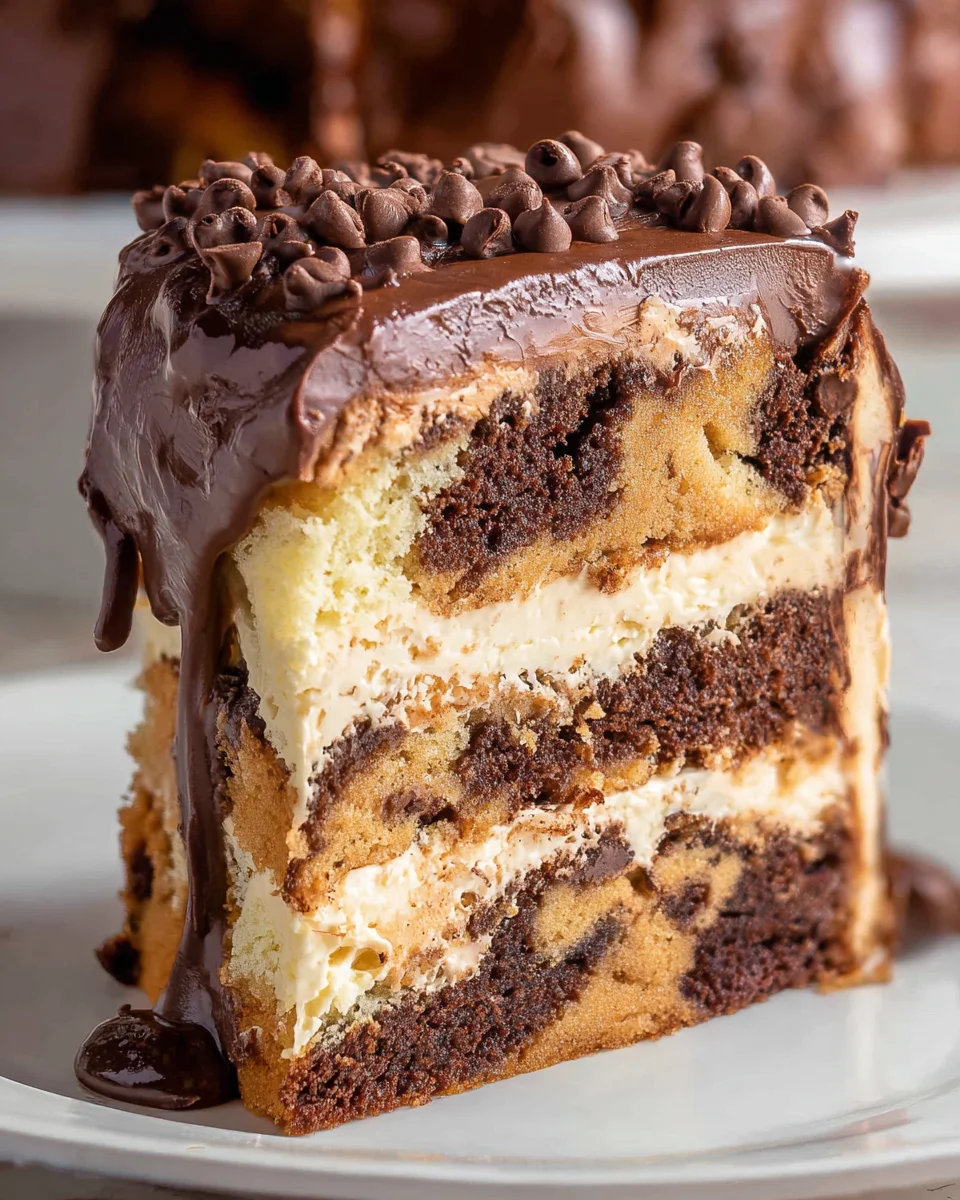Cookie Dough Cake 40 Cookie