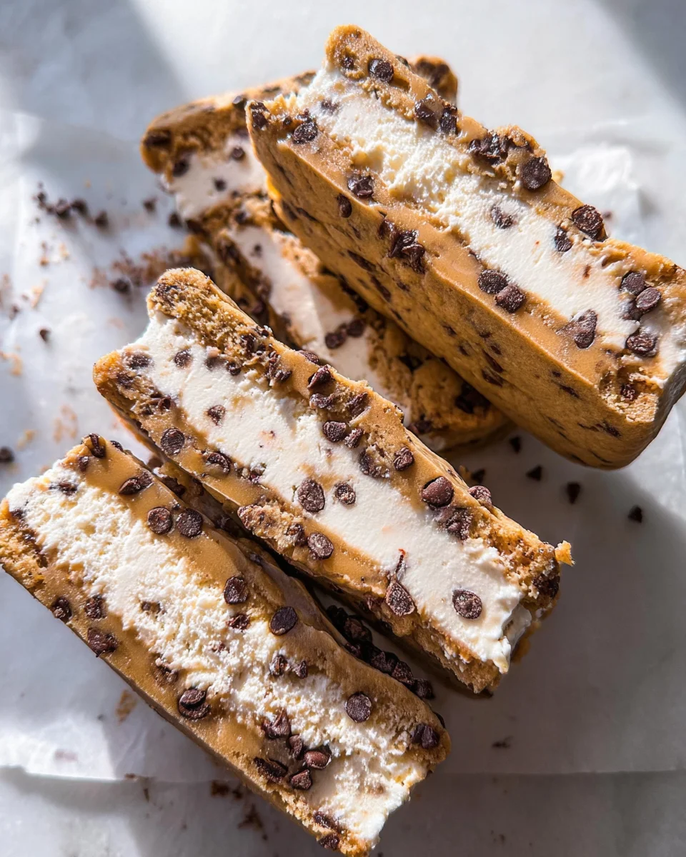 Cookie Dough Vegan Ice Cream Sandwiches (Easy + No-Bake!) 16 Cookie
