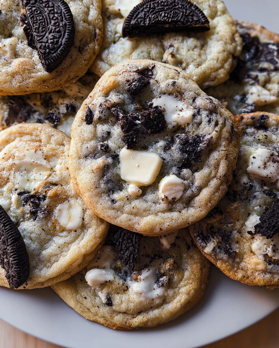 Cookies and Cream Cookie Recipe 24 Cookies