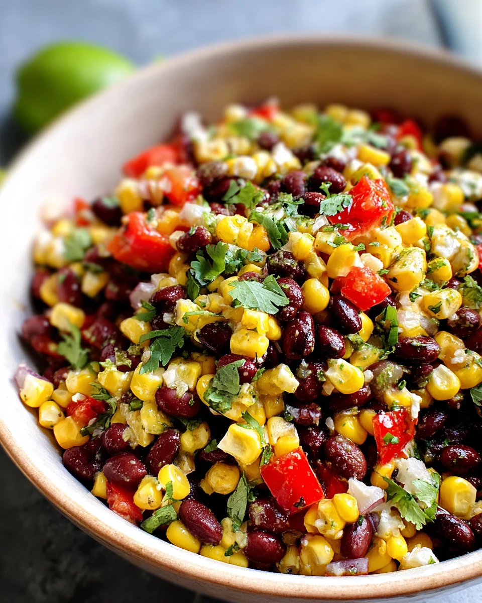 Corn and Black Bean Salad 19 Corn