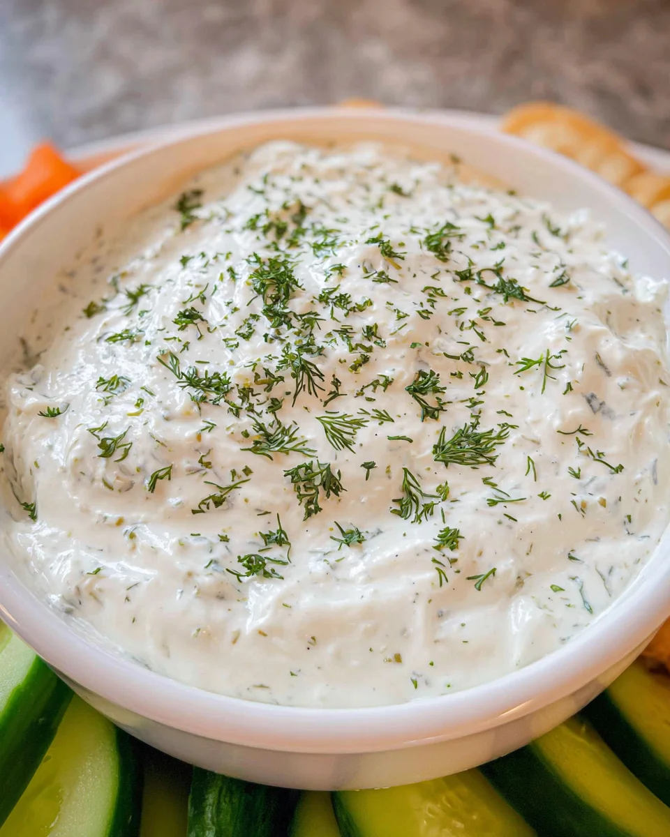 Cottage Cheese Ranch Dip Recipe