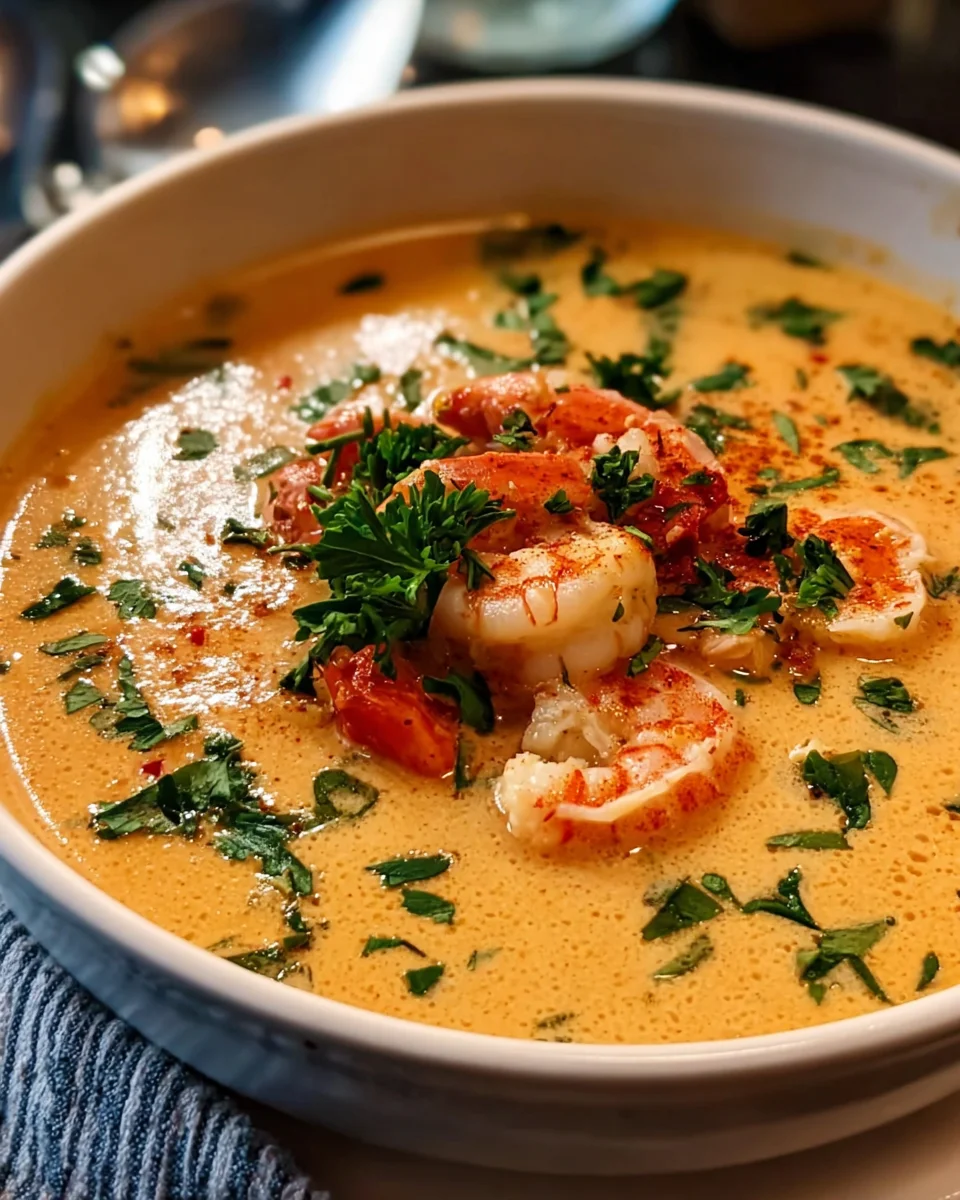 Crab and Shrimp Seafood Bisque