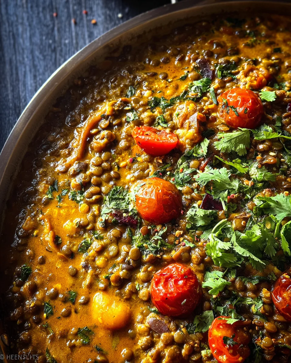 Creamy Coconut Lentil Curry Recipe