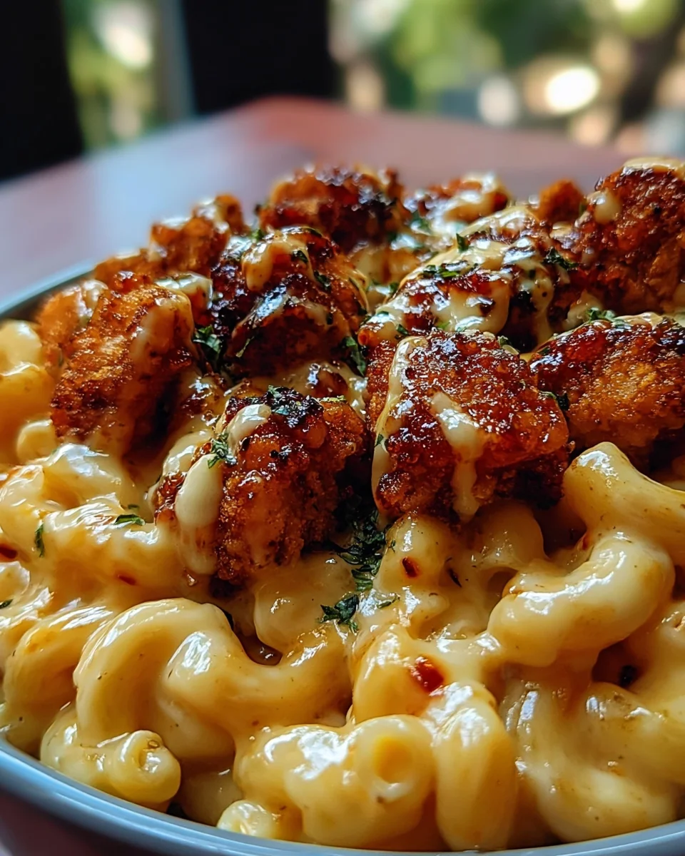 Creamy Honey Pepper Chicken Mac and Cheese Delight 21 Creamy