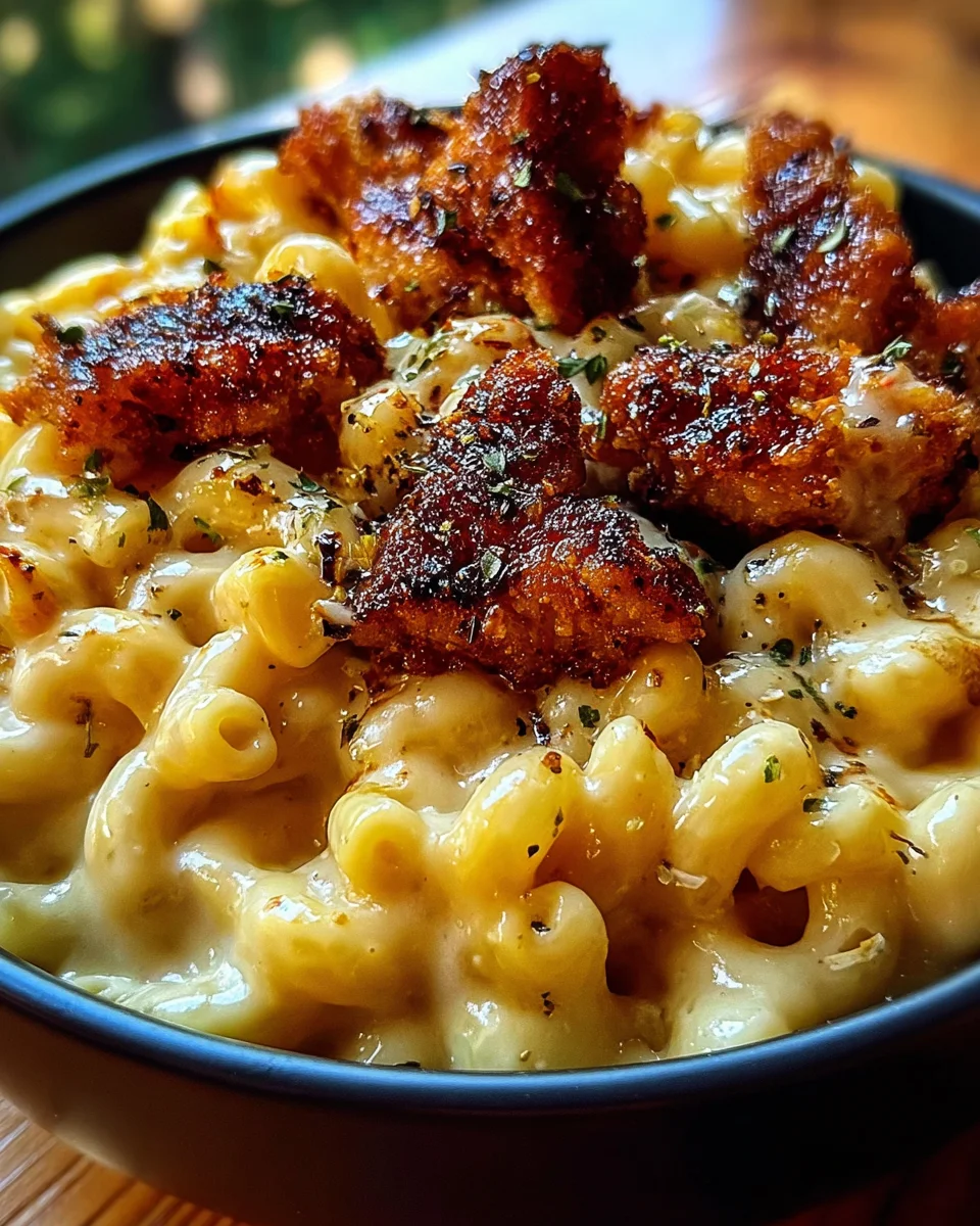 Creamy Honey Pepper Chicken Mac and Cheese Delight 22 Creamy