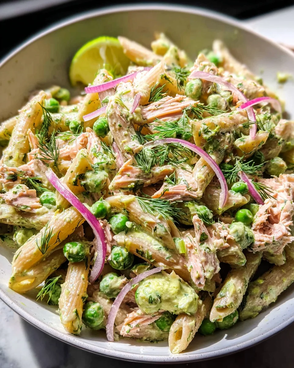 Creamy and Healthy Tuna Pasta Salad