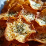 Crispy Cottage Cheese Chips