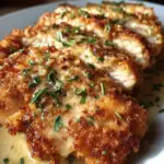 Crispy Parmesan Chicken with a Rich Garlic Sauce 18 Crispy Parmesan Chicken with a Rich Garlic Sauce