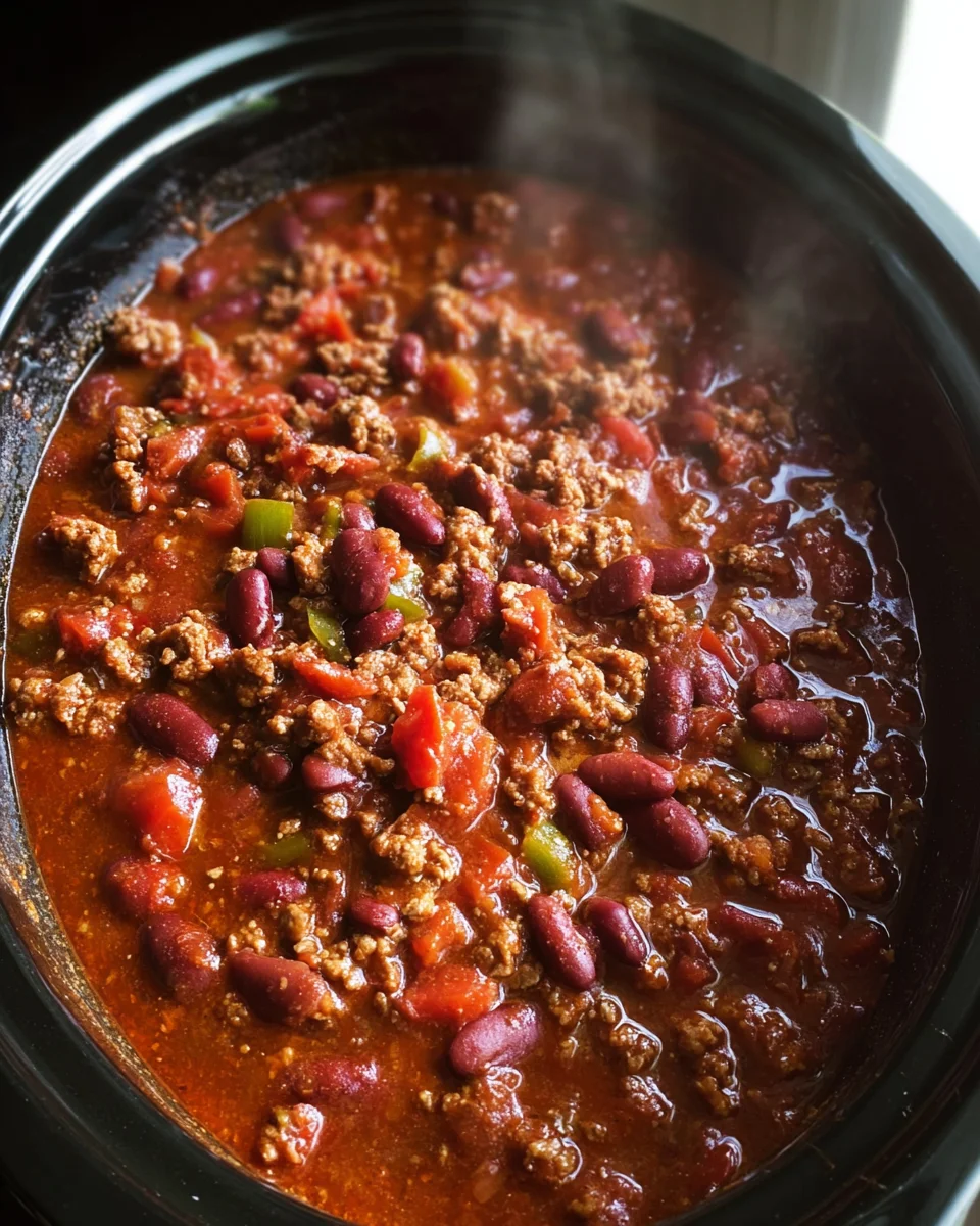 Crock Pot Chili Recipe
