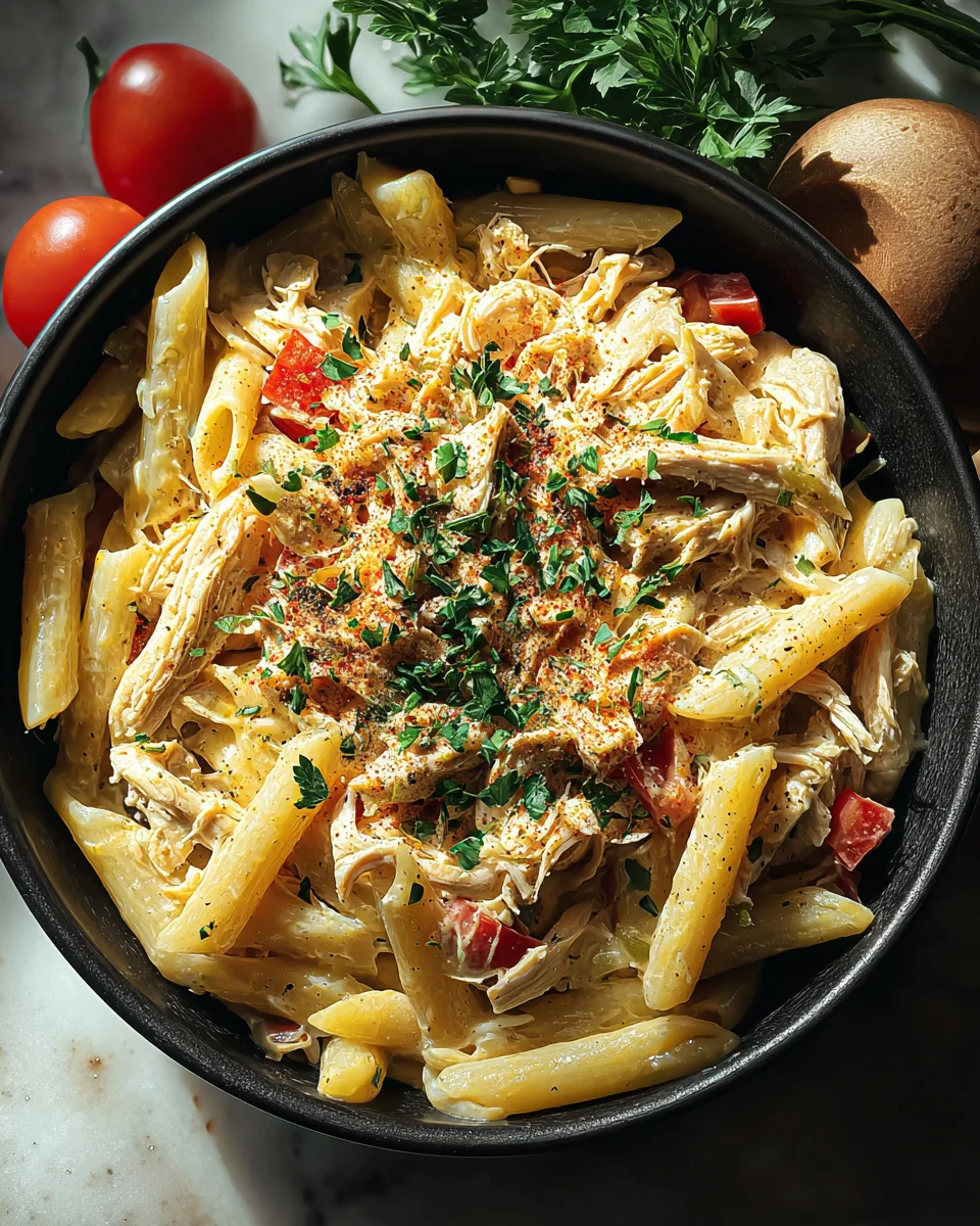 Crock Pot Creamy Cajun Chicken Pasta 24 Crock