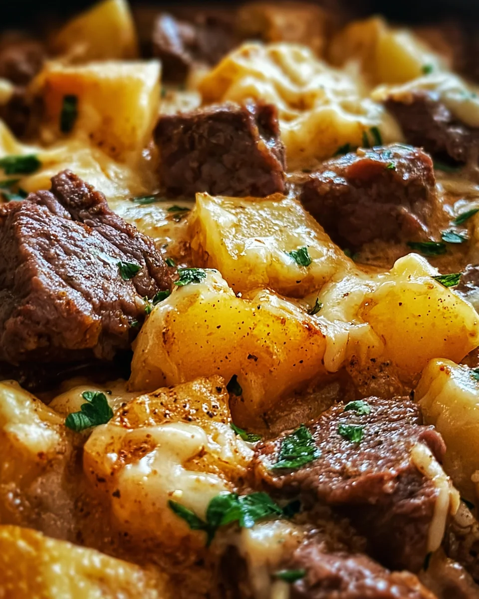 Crockpot Loaded Steak and Potato Bake Recipe 19 Crockpot