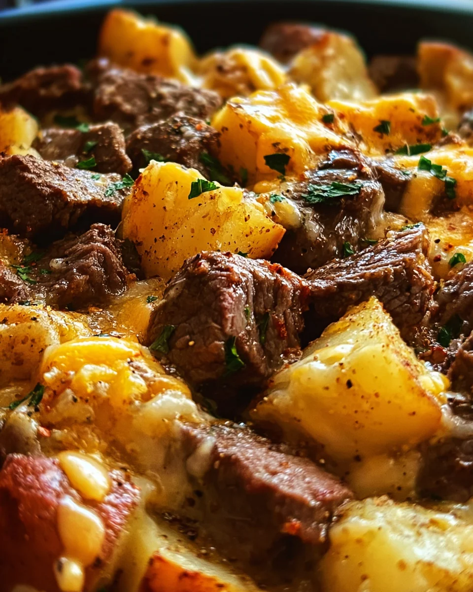 Crockpot Loaded Steak and Potato Bake Recipe 20 Crockpot
