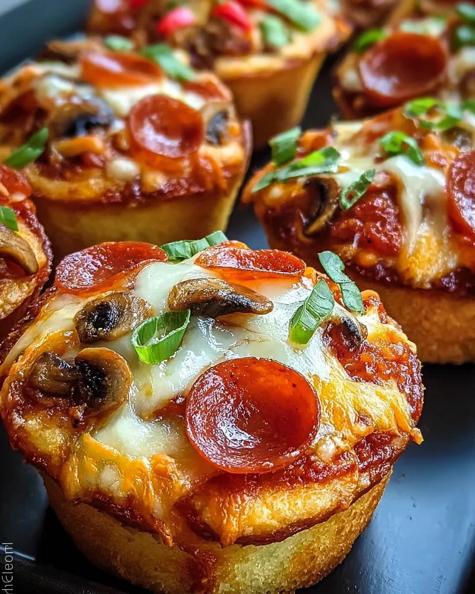 Deep Dish Pizza Cupcakes 18 Deep