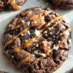 Double Chocolate Salted Caramel Cookies 26 Double Chocolate Salted Caramel Cookies