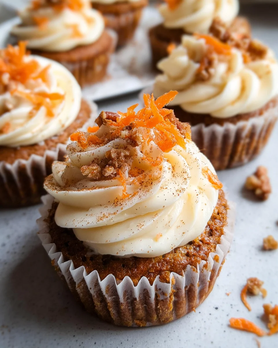Easy Carrot Cake Cupcakes 25 Easy