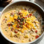 Easy Cheeseburger Soup