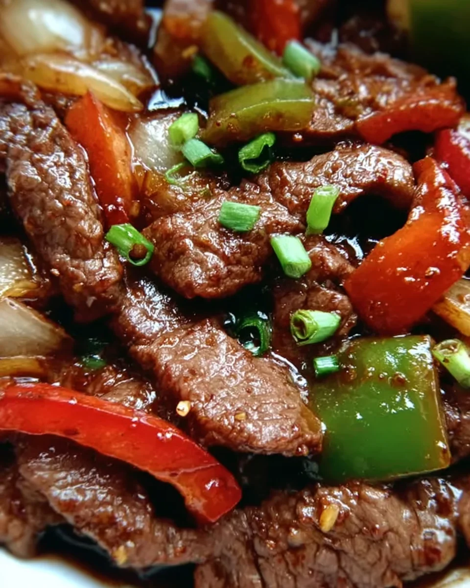Easy Chinese Pepper Steak Recipe