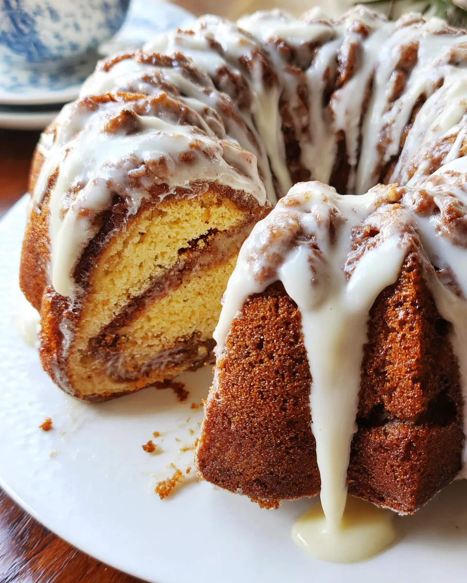 Easy Cinnamon Roll Bundt Cake 22 Easy