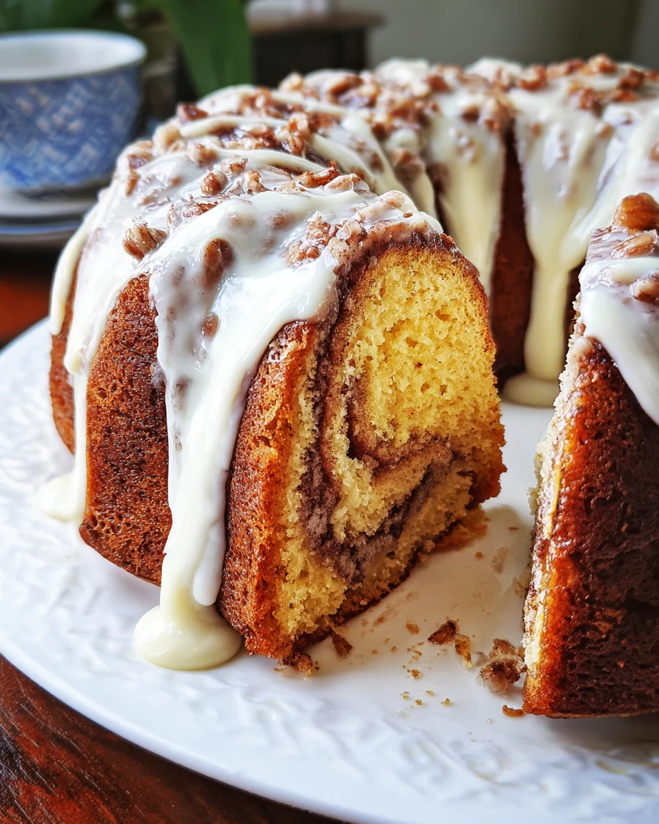 Easy Cinnamon Roll Bundt Cake 23 Easy