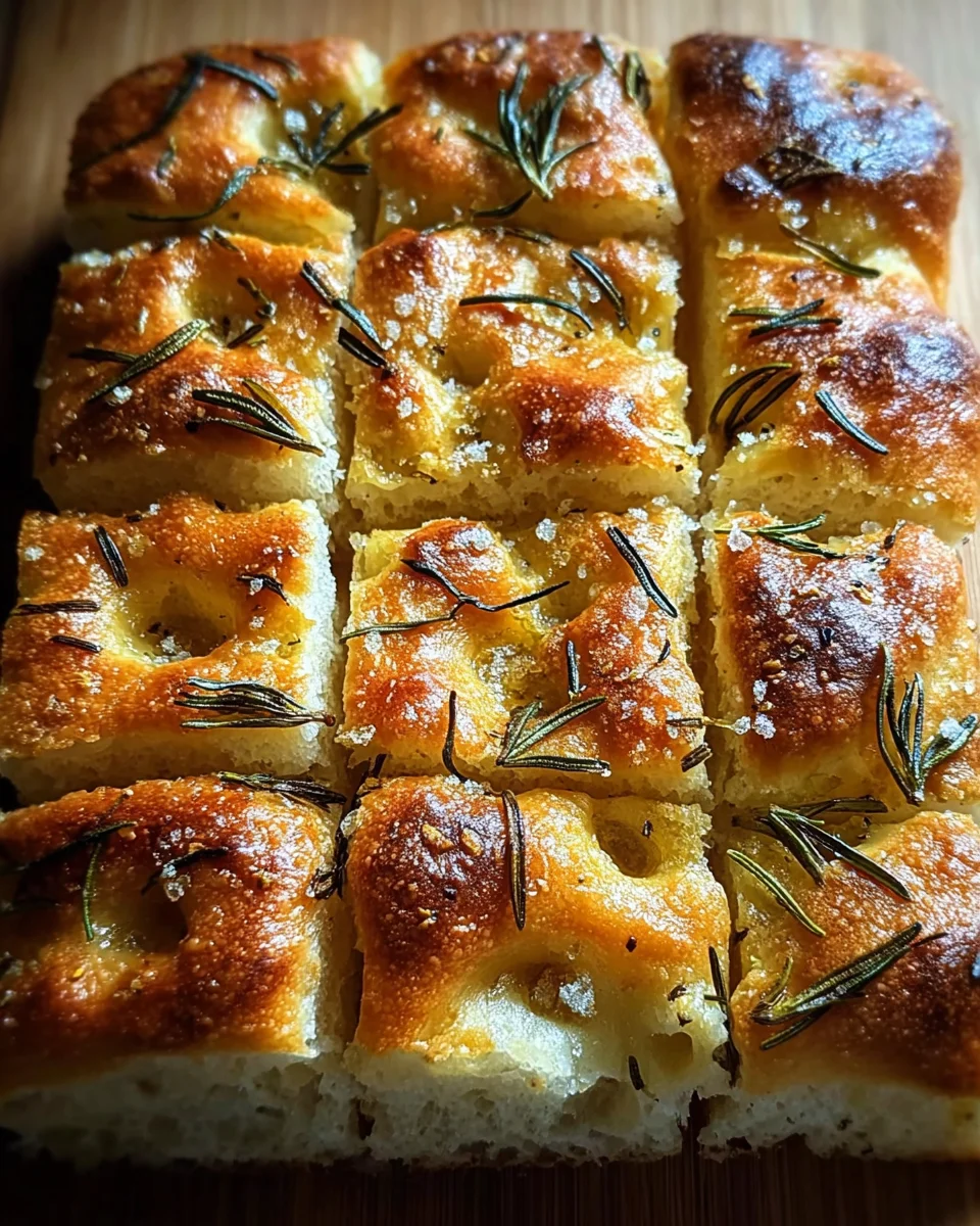 Easy Focaccia Bread Recipe
