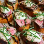 Easy Steak Crostini (with Horseradish Sauce) 18 Easy Steak Crostini (with Horseradish Sauce)