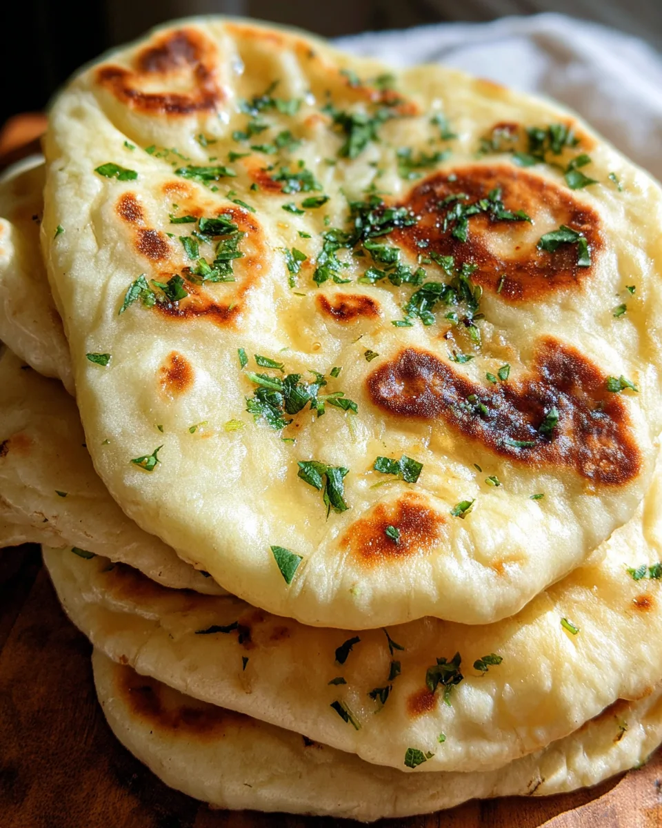 Easy Vegan Naan