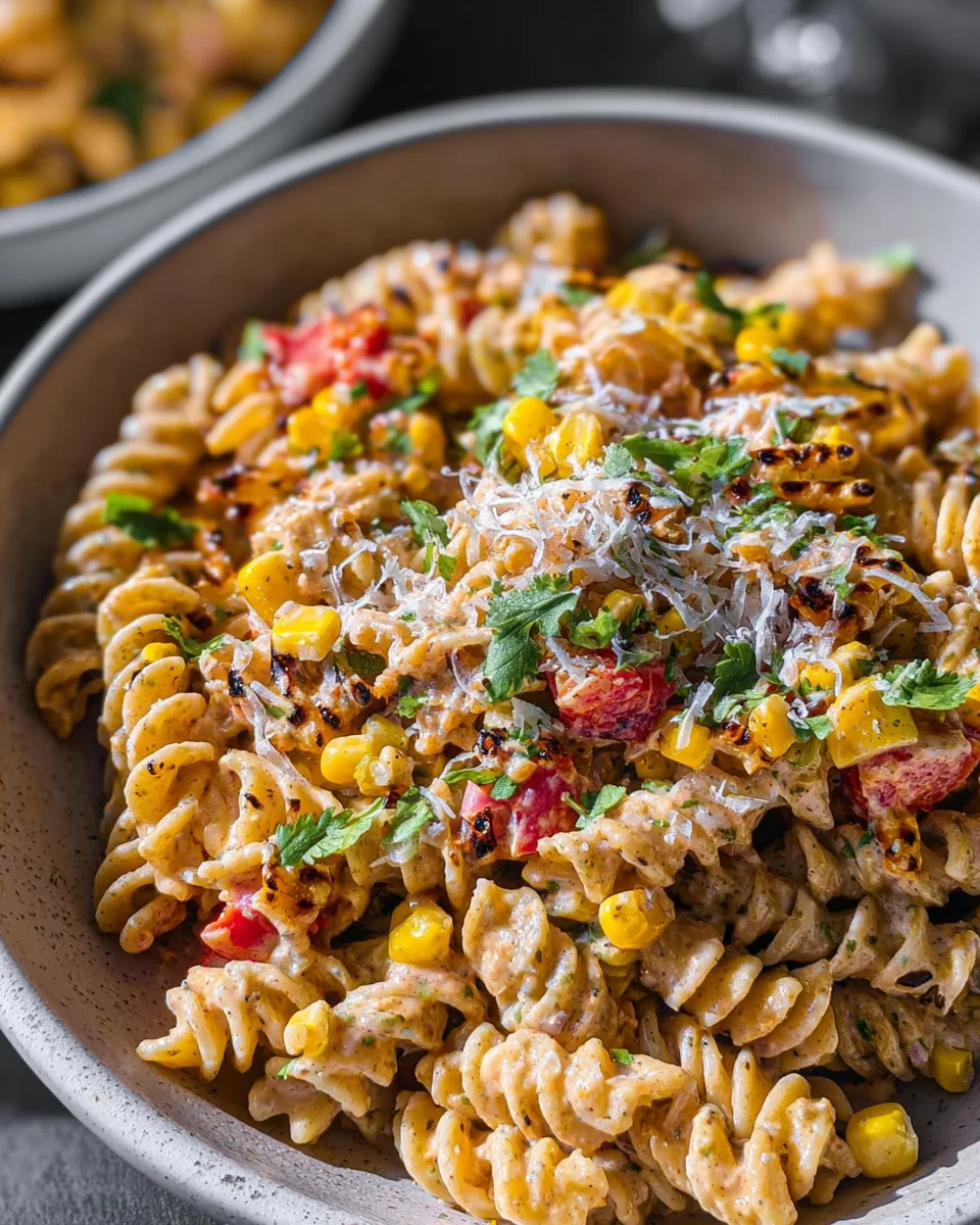 Esquites-Inspired Pasta Salad (Mexican Street Corn-Inspired) 20 Esquites-Inspired