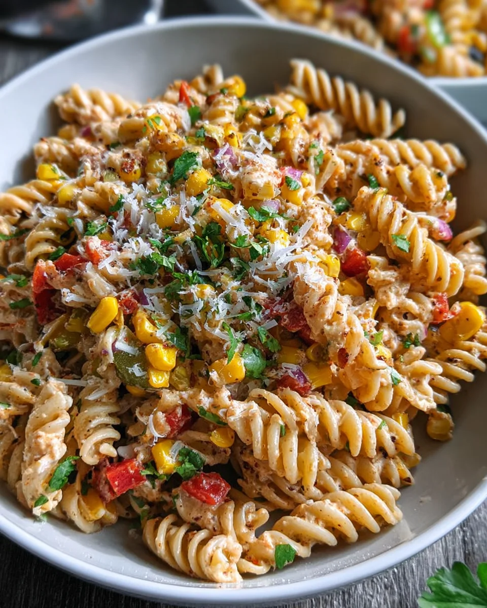 Esquites-Inspired Pasta Salad (Mexican Street Corn-Inspired) 21 Esquites-Inspired