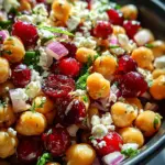 Feta & Cranberry Chickpeas with Lemon Vinaigrette 22 Feta & Cranberry Chickpeas with Lemon Vinaigrette