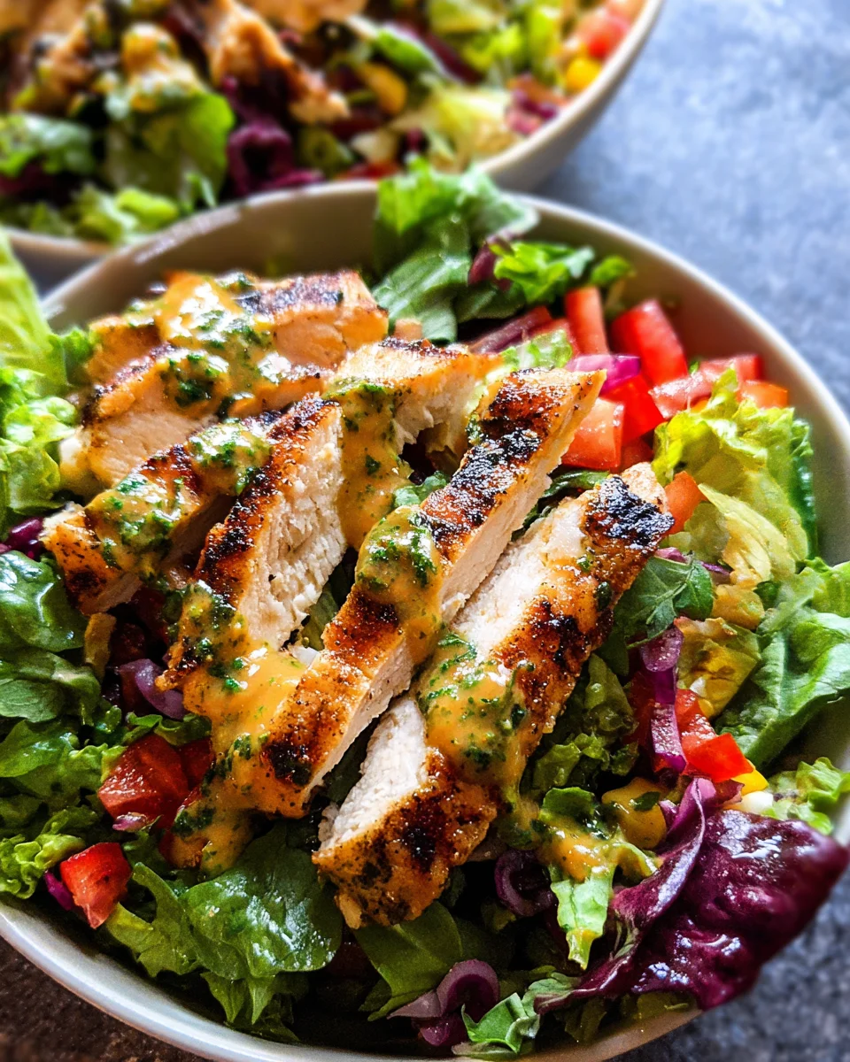 Fiesta Ranch Salad with Salsa Verde Chicken 13 Fiesta
