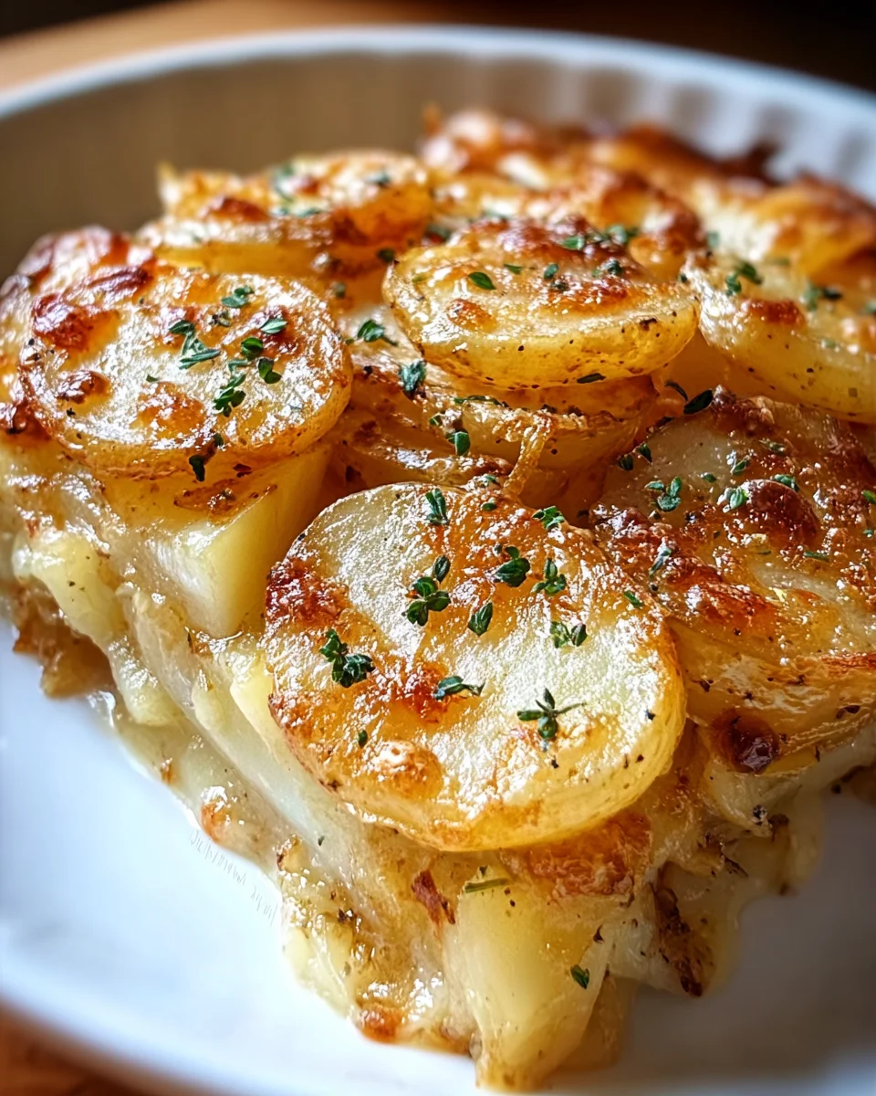 French Onion Potatoes