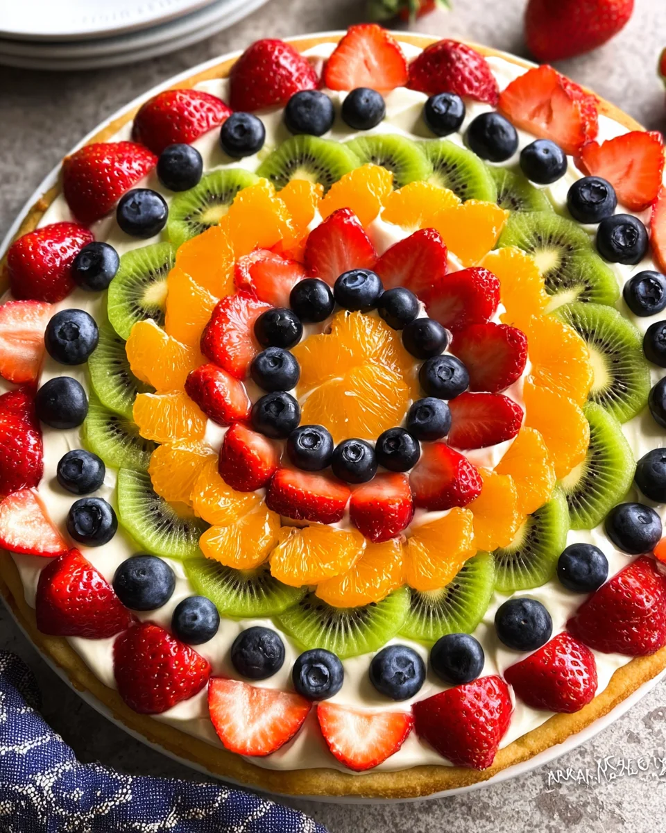 Fruit Pizza Recipe