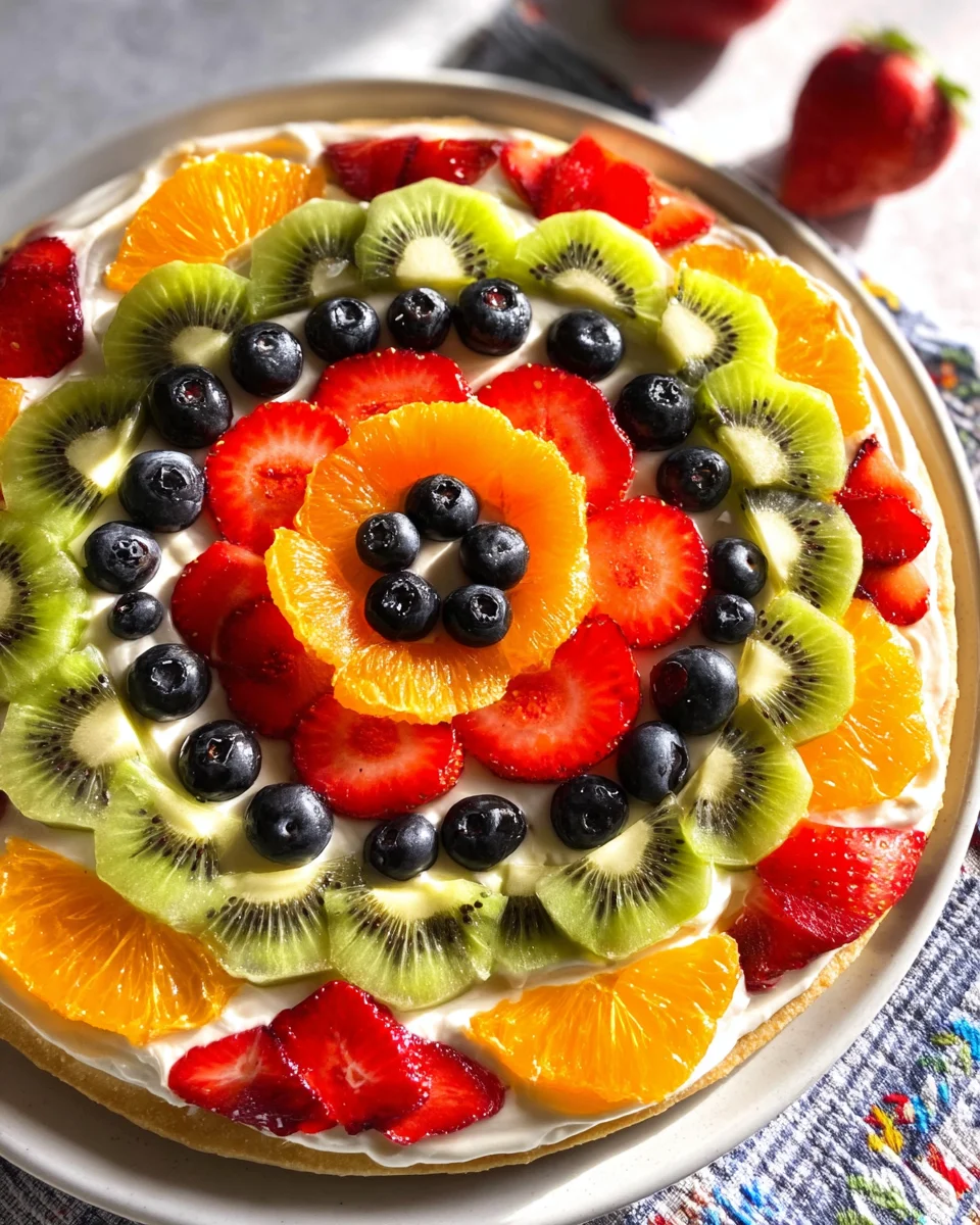 Fruit Pizza Recipe 16 Fruit