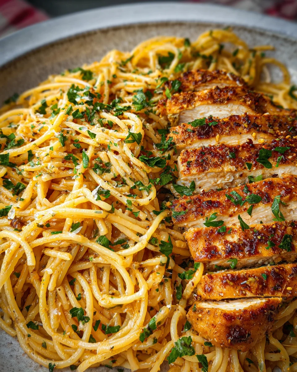 Garlic Butter Chicken Pasta 25 Garlic