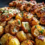 Garlic Parmesan Chicken and Potatoes (One-Pan Dinner) 21 Garlic Parmesan Chicken and Potatoes (One-Pan Dinner)